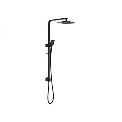 Bestlink Edge Combination Shower Set 200mm Ss304 Shower Rose Matte Black - Burdens Plumbing