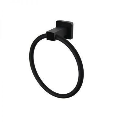 Bestlink Nautica Towel Ring Matte Black - Burdens Plumbing