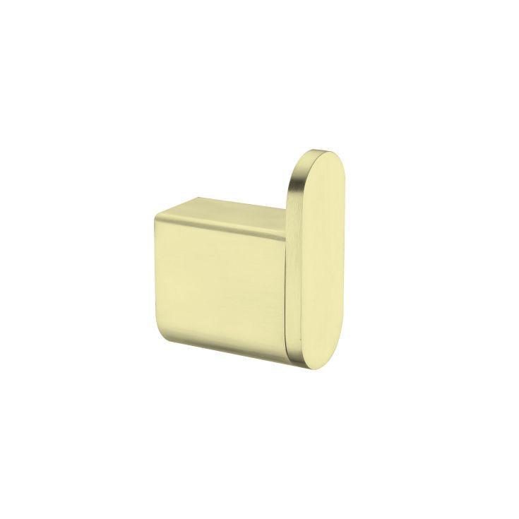 Bianca Robe Hook Brushed Gold - Burdens Plumbing