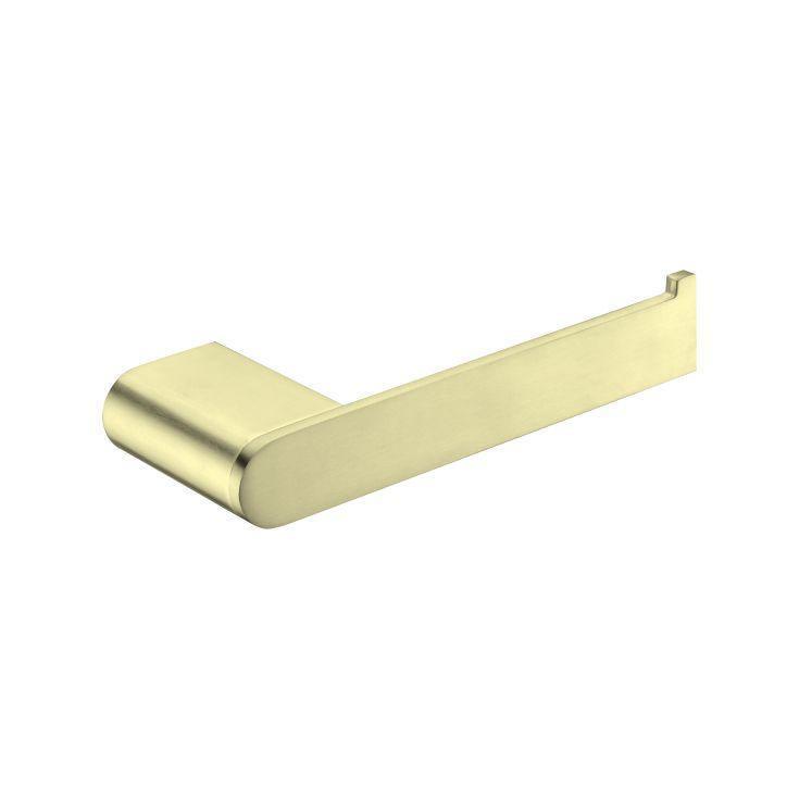 Bianca Toilet Roll Holder Brushed Gold - Burdens Plumbing