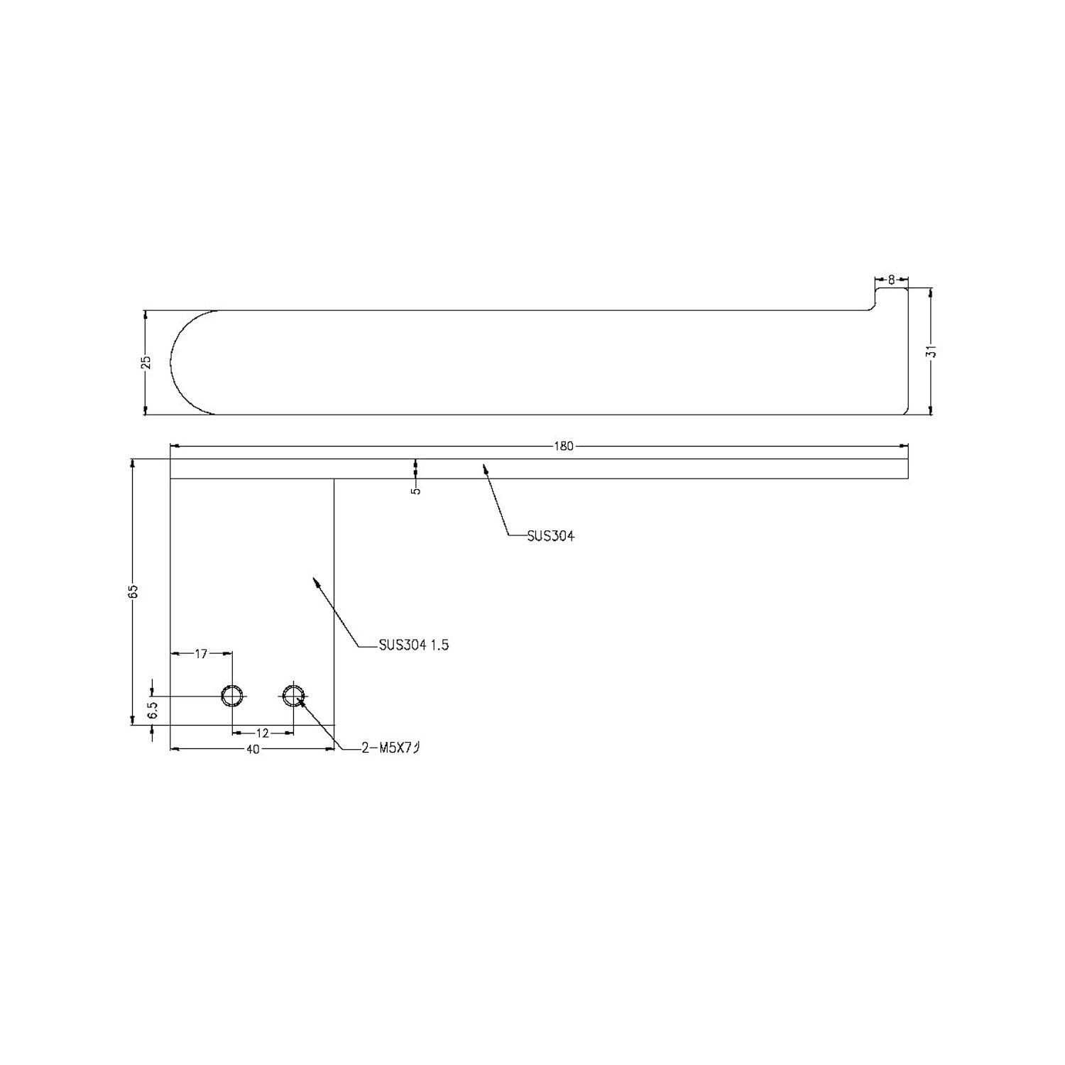 Bianca Toilet Roll Holder Brushed Nickel - Burdens Plumbing