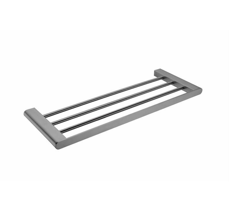 Bianca Towel Rack Gun Metal Grey - Burdens Plumbing