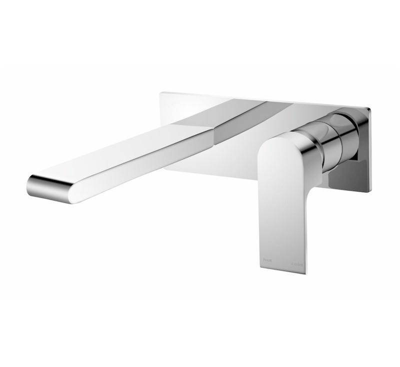 Bianca Wall Basin Mixer Chrome - Burdens Plumbing