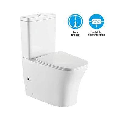 Bnk Bl-107-Tpt Wall Faced Toilet Suite - Burdens Plumbing