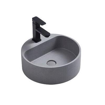 Bnk Burano B2 Concrete Basin 400 X 400 X 140mm - Burdens Plumbing