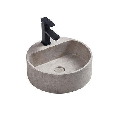 Bnk Burano D1 Concrete Basin 400 X 400 X 140mm - Burdens Plumbing