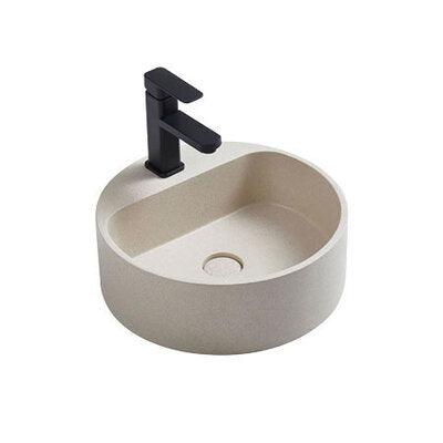 Bnk Burano Sw Concrete Basin 400 X 400 X 140mm - Burdens Plumbing