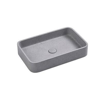 Bnk Cuneo B1 Concrete Basin 506 X 326 X 100mm - Burdens Plumbing