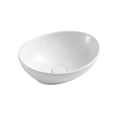 Bnk Naga Apb-03400-Wh Above Counter Basin 440 X 330 X 145mm Gloss White - Burdens Plumbing