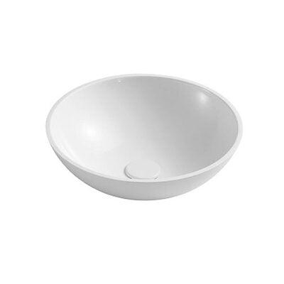 Bnk Naga Asb-03380-Wh Above Counter Basin 380 X 380 X 145mm Gloss White - Burdens Plumbing