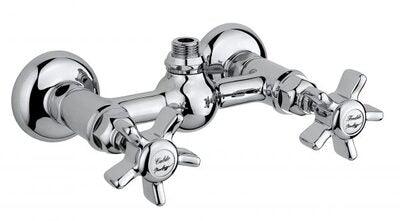 Canterbury Wall Mounted Shower Mixer S/Finish - Burdens Plumbing