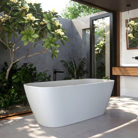 Caroma Contura Freestanding Bath 1700mm - Burdens Plumbing