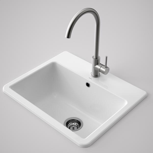Caroma Cubus Laundry Vanity Basin 627mm - Burdens Plumbing