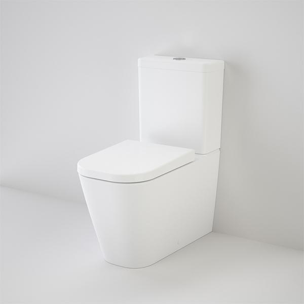 Caroma Luna Square Cleanflush Toilet Suite - Burdens Plumbing
