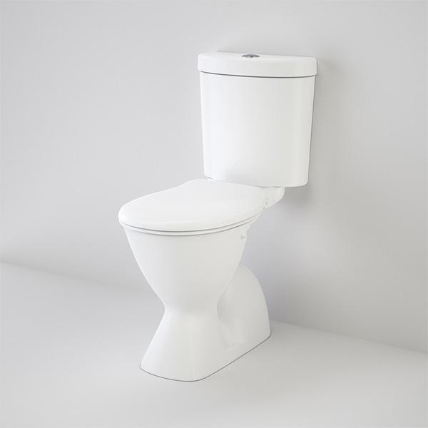 Caroma Profile 4 Easy Height Connector Toilet Suite - Burdens Plumbing