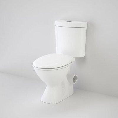 Caroma Profile Smartflush Skew Trap Rh Suite White - Burdens Plumbing