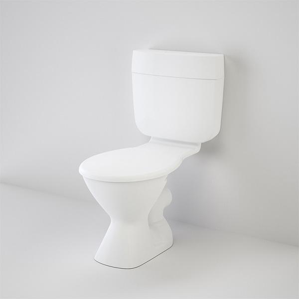 Caroma Slimline Concorde Connector Toilet Suite - Burdens Plumbing