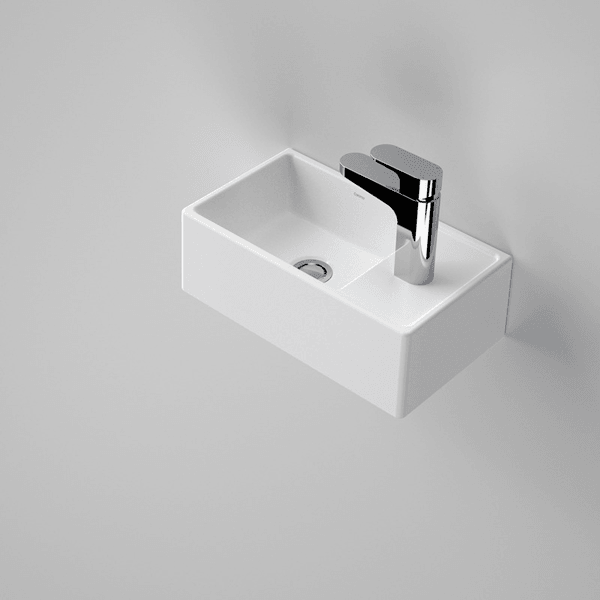 Caroma Teo 410mm Hand Wall Basin - Burdens Plumbing