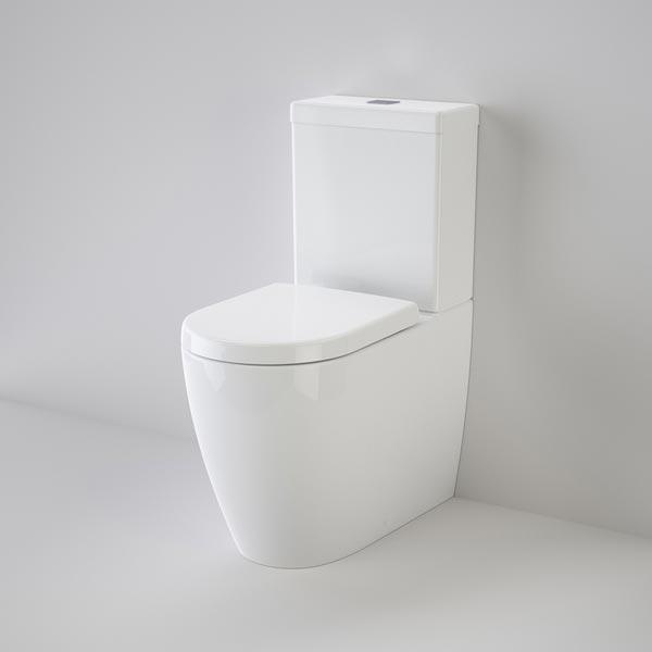 Caroma Urbane Cleanflush Wf Bottom Inlet Toilet Suite Arc S/C Sea - Burdens Plumbing