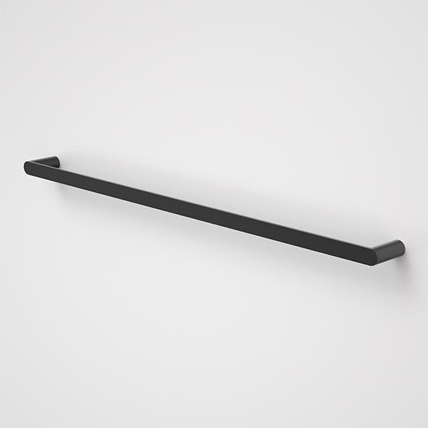 Caroma Urbane II Single Towel Rail 825mm Matte Black - Burdens Plumbing