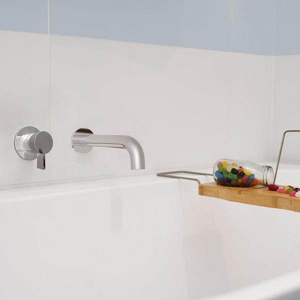 Clark Round Basin/Bath Outlet 180mm Chrome - Burdens Plumbing