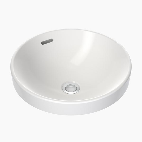 Clark Round Inset Basin 400mm - Burdens Plumbing