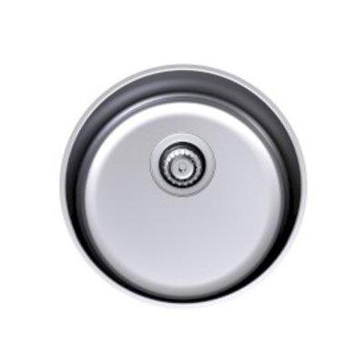 Clark S/S Cellini Rnd Bowl With Undermount 428 Diam 0Th - Burdens Plumbing