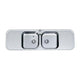 Clark S/S Sink Advance 3507F 1530X480 2 Bowl 1Th - Burdens Plumbing