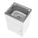 Clark Utility 42 Litre Laundry Tub And Cabinet - Burdens Plumbing