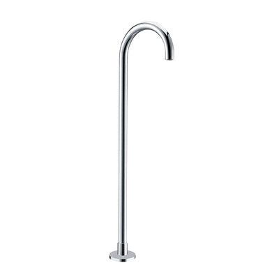 Collis Floor Mounted Round Bath Spout Chrome 890mm Fmrbs8 - Burdens Plumbing