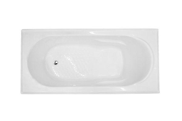 Decina Bambino Bath 1650 X 720 X 390 White - Burdens Plumbing