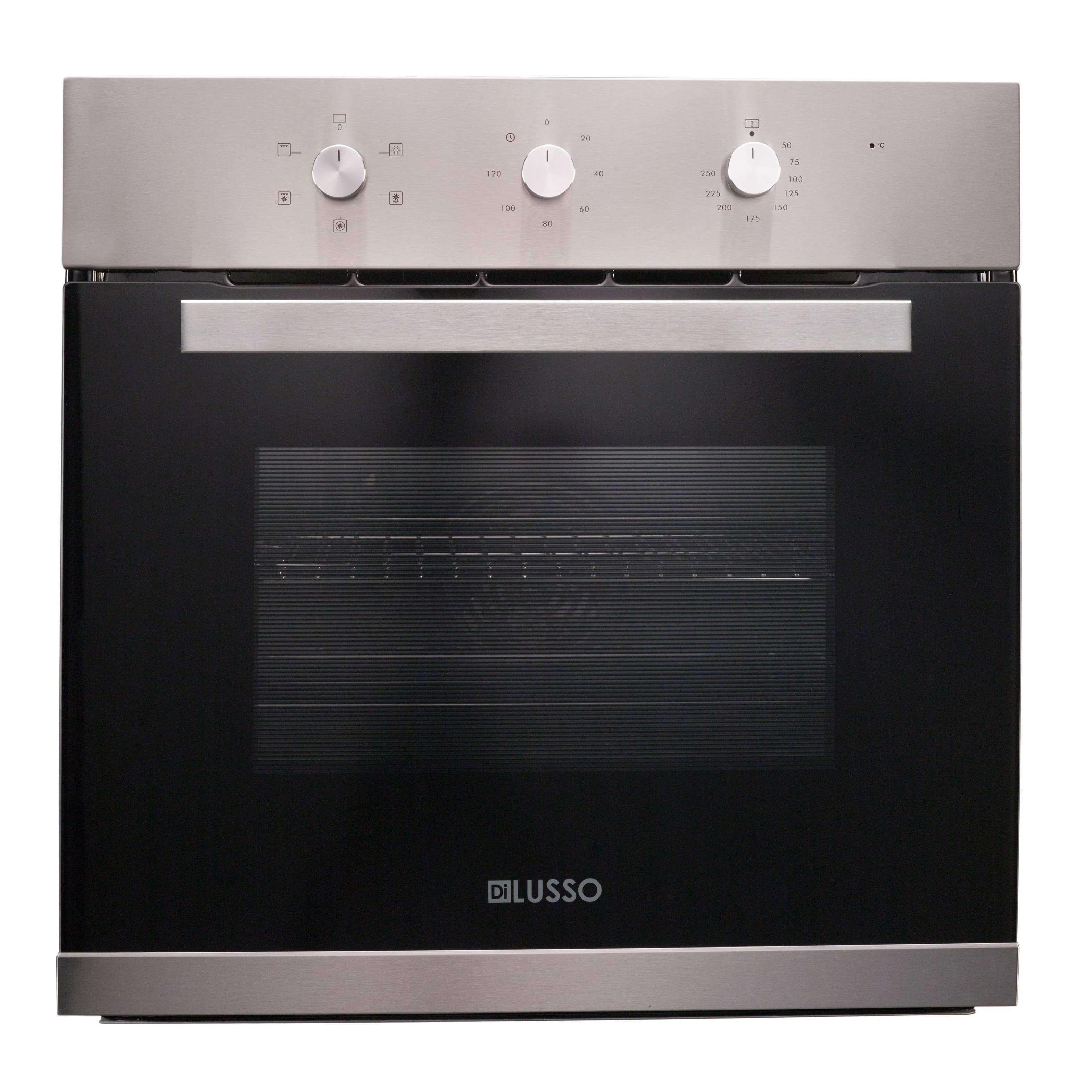Di Lusso 60Cm Ov604Ms 4 Function Electric Oven Stainless Steel - Burdens Plumbing
