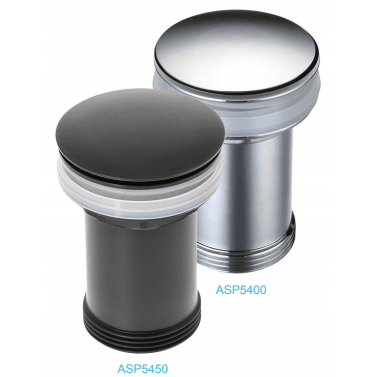 Domed Pop Up Waste Universal For 32mm & 40mm Chrome - Burdens Plumbing