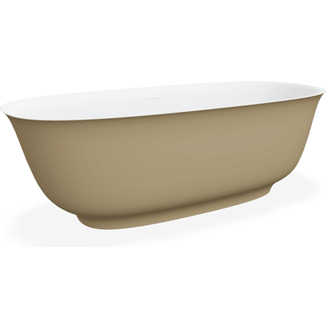 Domus Living Caria Stone Bath Matte White - Burdens Plumbing