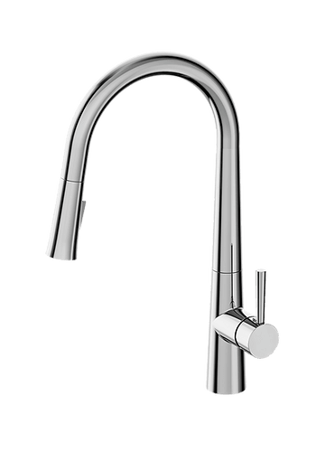 Enhance Nobel Plus Pull Down Sink Mixer Pin Lever Chrome - Burdens Plumbing