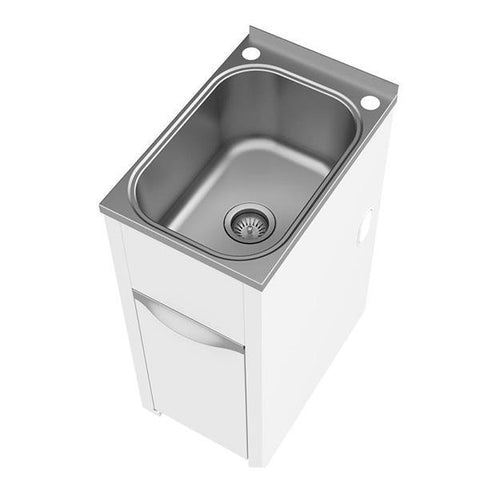 Eureka S35L Compact Tub & Cabinet With By-Pass By Caroma(Caroma P#:7111) - Burdens Plumbing