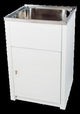 Everhard Project 45Ss 45Ltr S/Steel Trough & Metal Cabinet - Burdens Plumbing