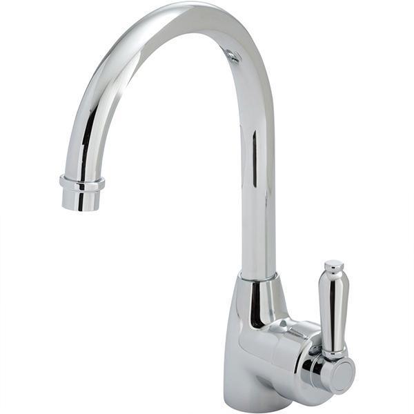 Fienza Eleanor Gooseneck Sink Mixer - Chrome - Burdens Plumbing