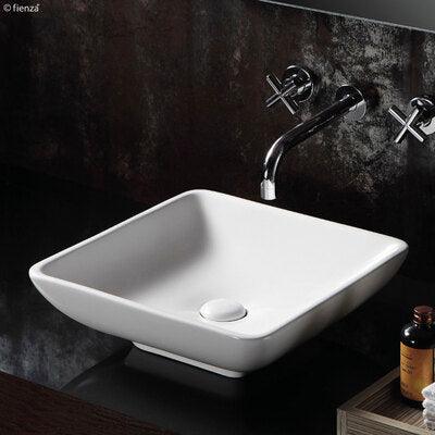 Fienza Evie Above Counter Basin 0Th White - Burdens Plumbing