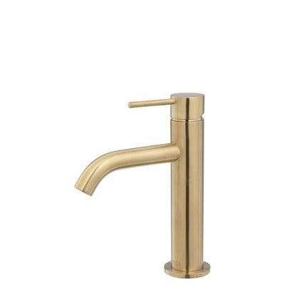 Fienza Kaya Basin Mixer Urban Brass - Burdens Plumbing