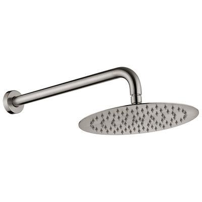 Fienza Kaya Shower Arm Set Brushed Nickel - Burdens Plumbing