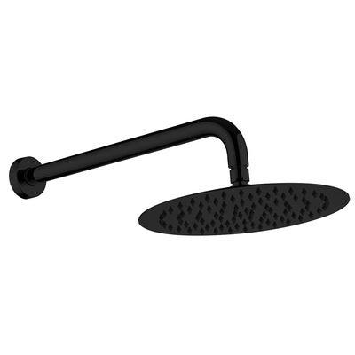 Fienza Kaya Shower Arm Set Matte Black - Burdens Plumbing