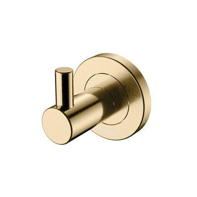 Fienza Kaya Single Robe Hook Urban Brass - Burdens Plumbing