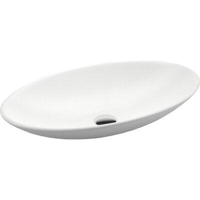 Fienza Keeto Oval Above Counter Basin - No Tap Hole Rb814 - Burdens Plumbing