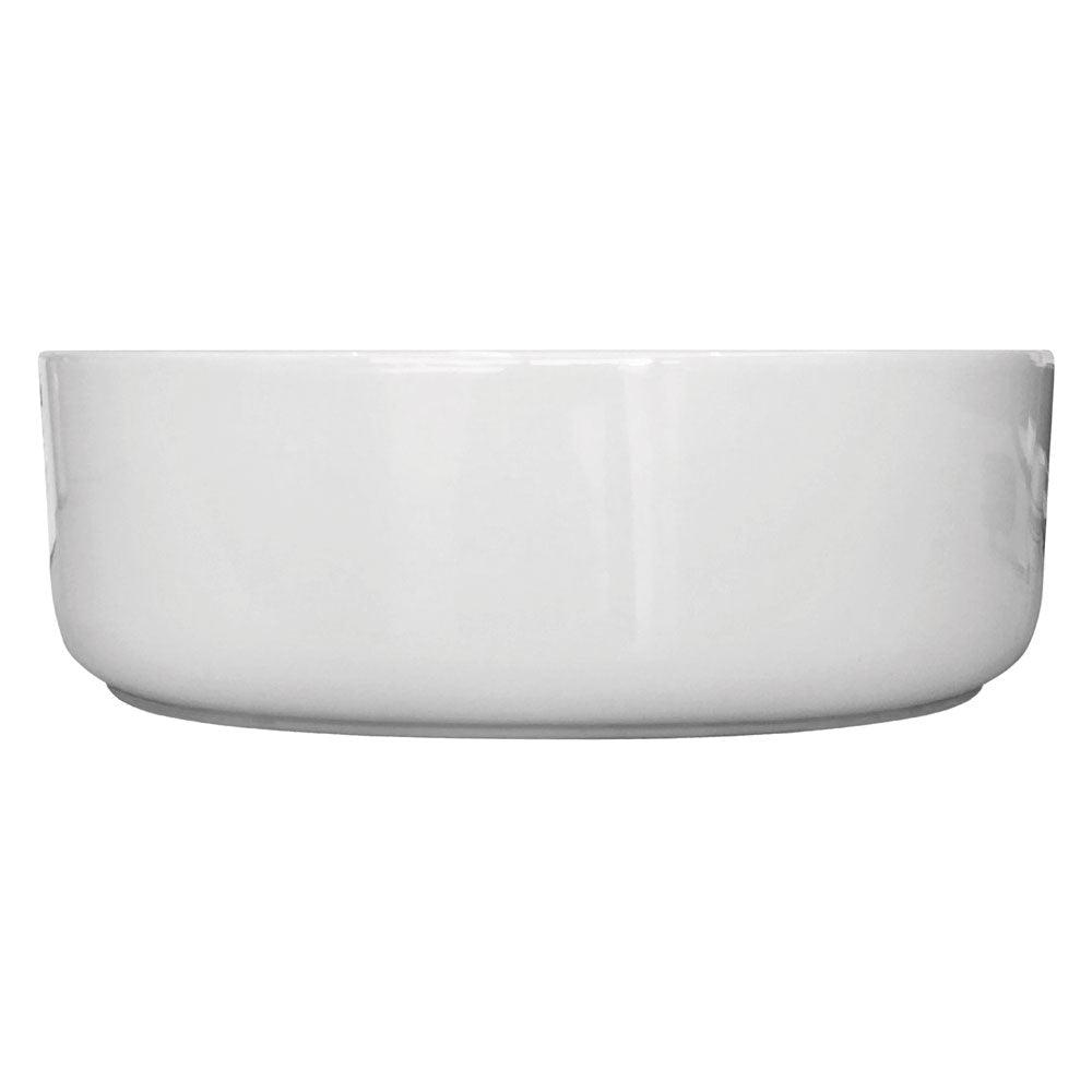Fienza Reba Ceramic Above Counter Basin - Gloss White - Burdens Plumbing