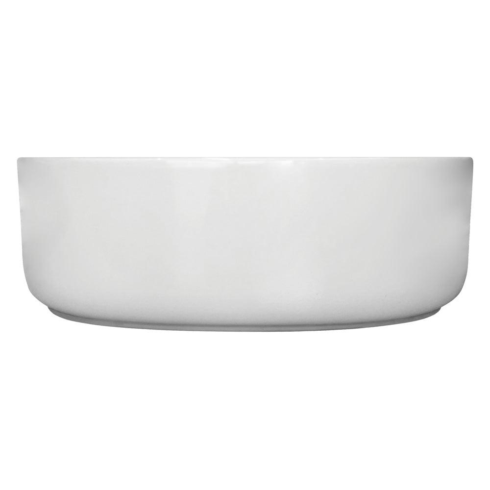 Fienza Reba Ceramic Above Counter Basin - Matte White - Burdens Plumbing