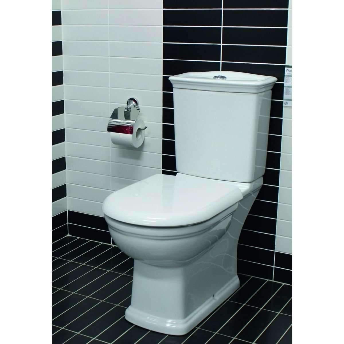 Fienza Washington Toilet Suite P Trap White - Burdens Plumbing