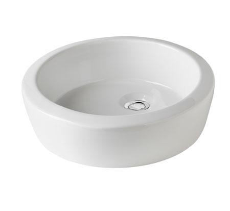 Gala Eos Above Counter Round Basin C/W Popup Waste Nth 34050 - Burdens Plumbing