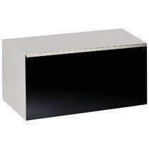 Gala Flex Wash Basin Base Unit Cabinet Black 1 Drw - Burdens Plumbing