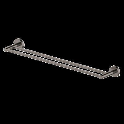 Gareth Ashton Double Towel Rail 760mm Gun Metal Pdtr-Gm - Burdens Plumbing